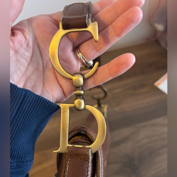 Authentic RARE Vintage Christian Dior Kilim Saddle Bag - Picture 12 of 16